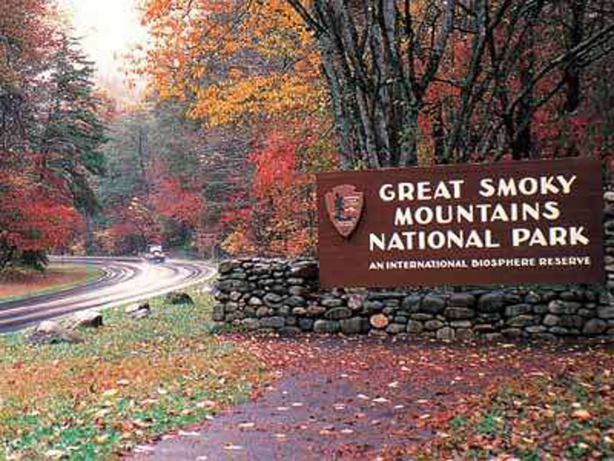 Smoky Mountain Park in Winter