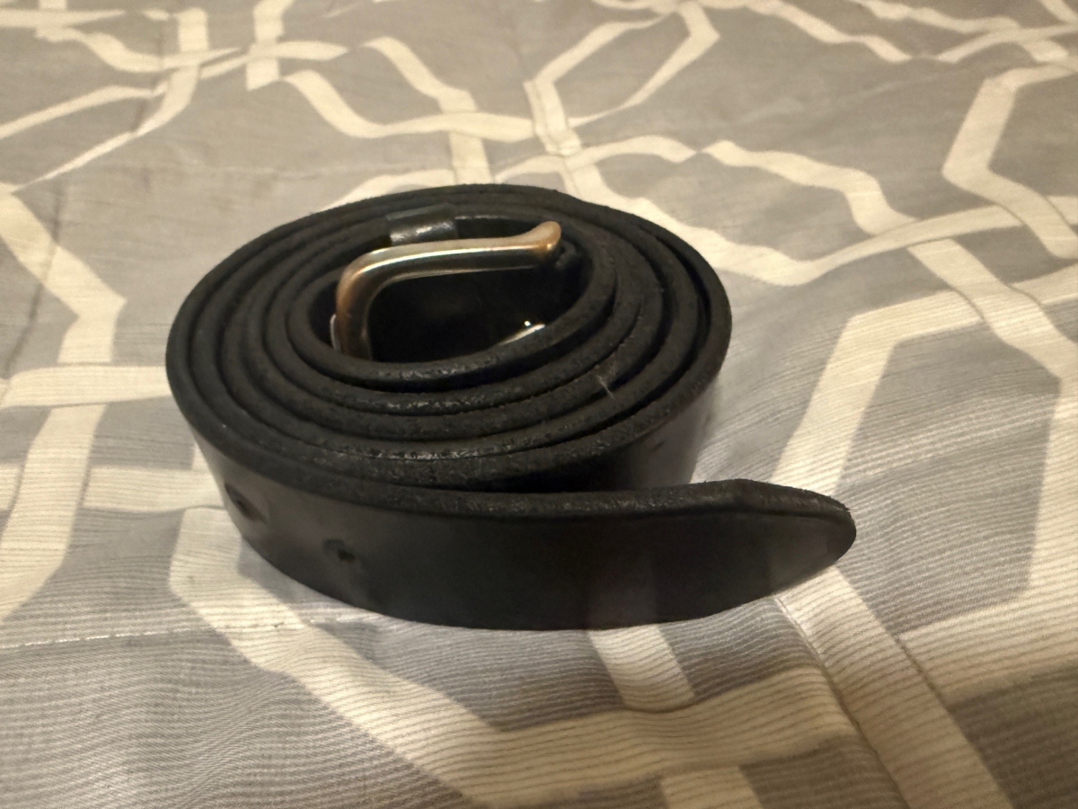 L.L. Bean leather belt