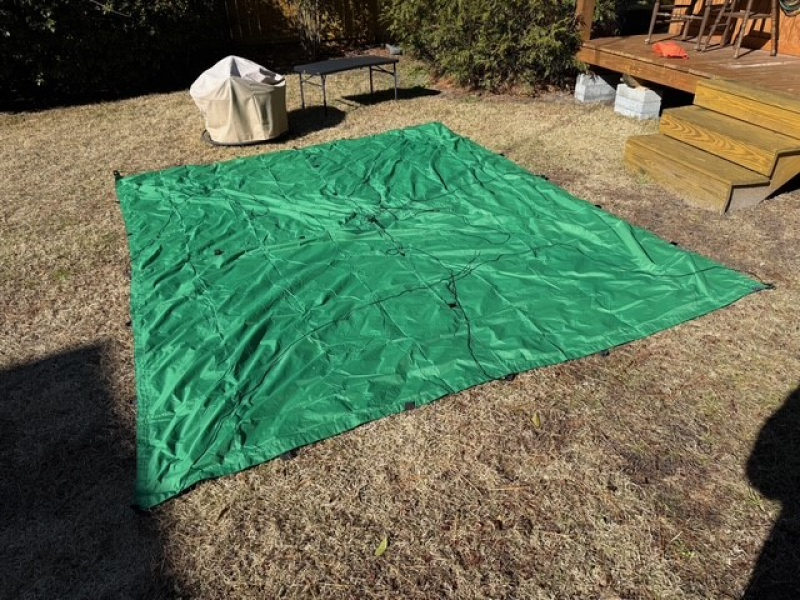 Boundary Waters / Piragis Northwoods Company waterproof nylon tarp